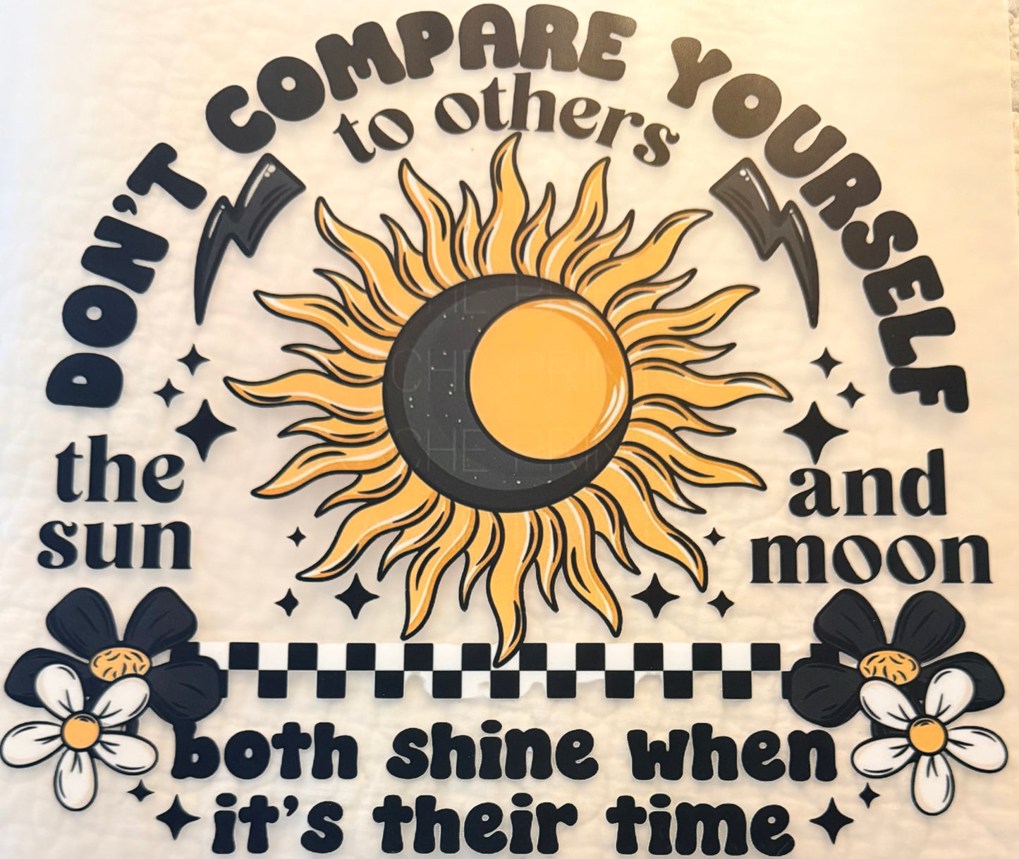 Don’t compare