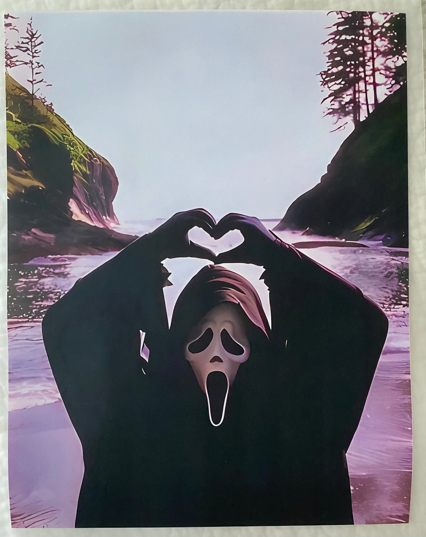 Ghostface heart