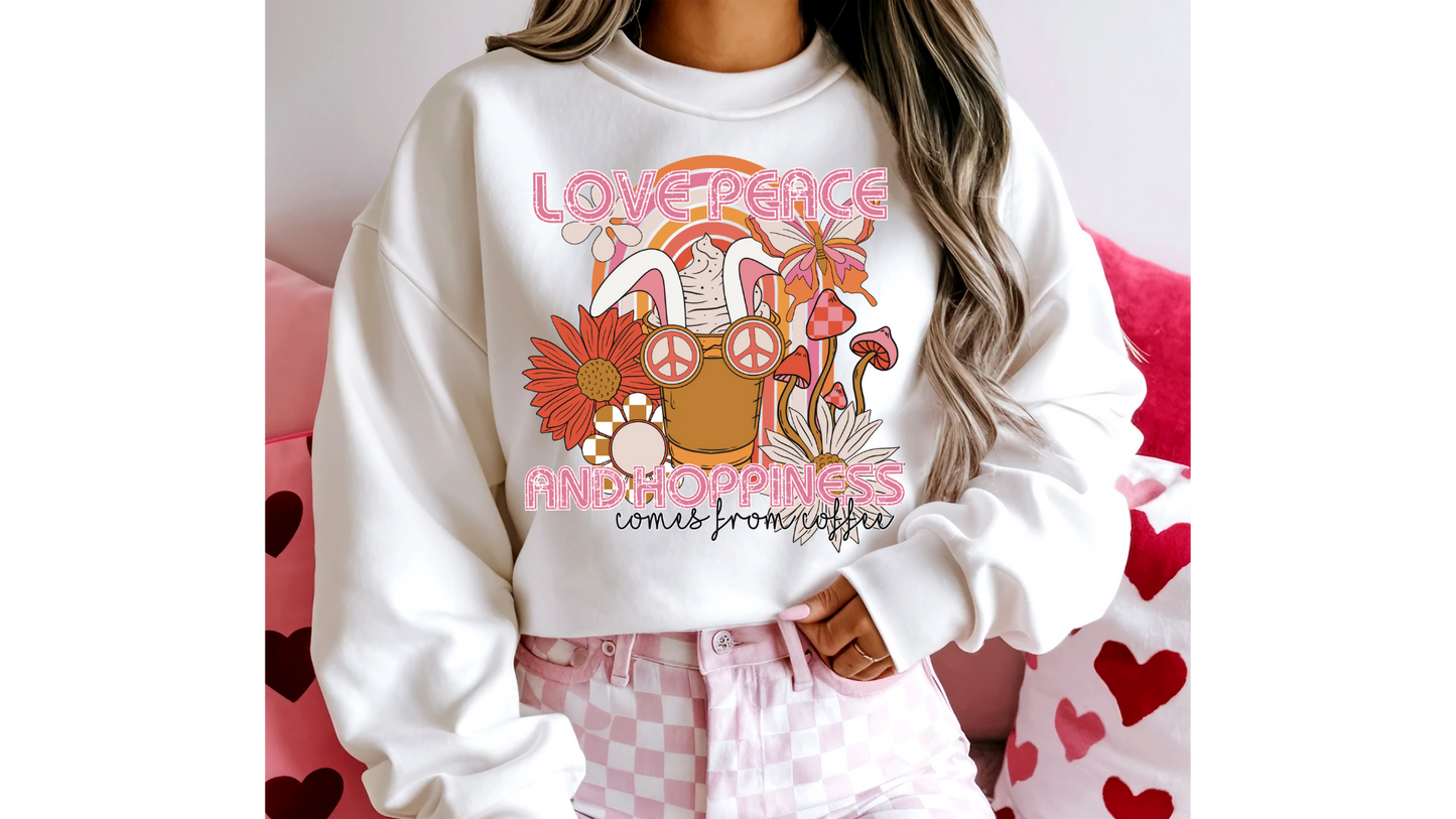 LOVE PEACE HOPPINESS