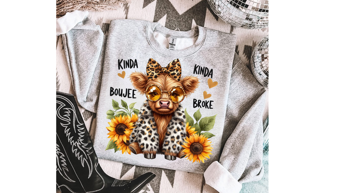 KINDA BOUJEE KINDA BROKE COW