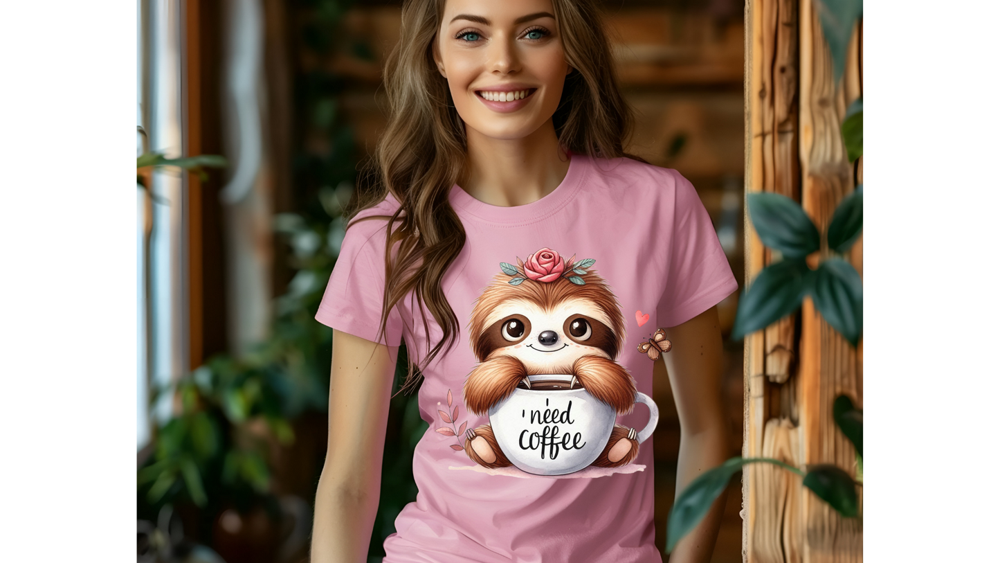 NEED COFFEE SLOTH