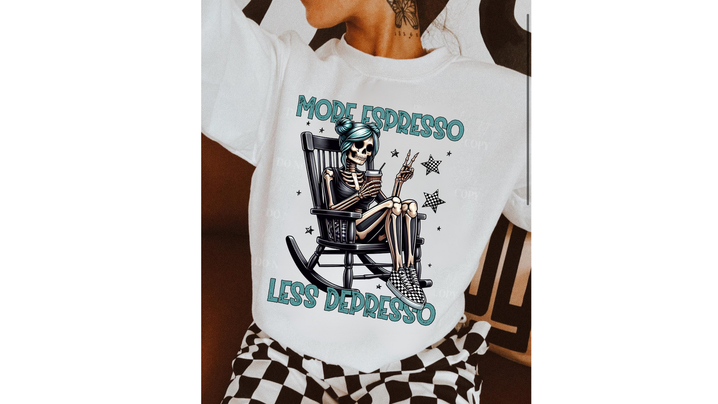 MORE ESPRESSO LESS DEPRESSO
