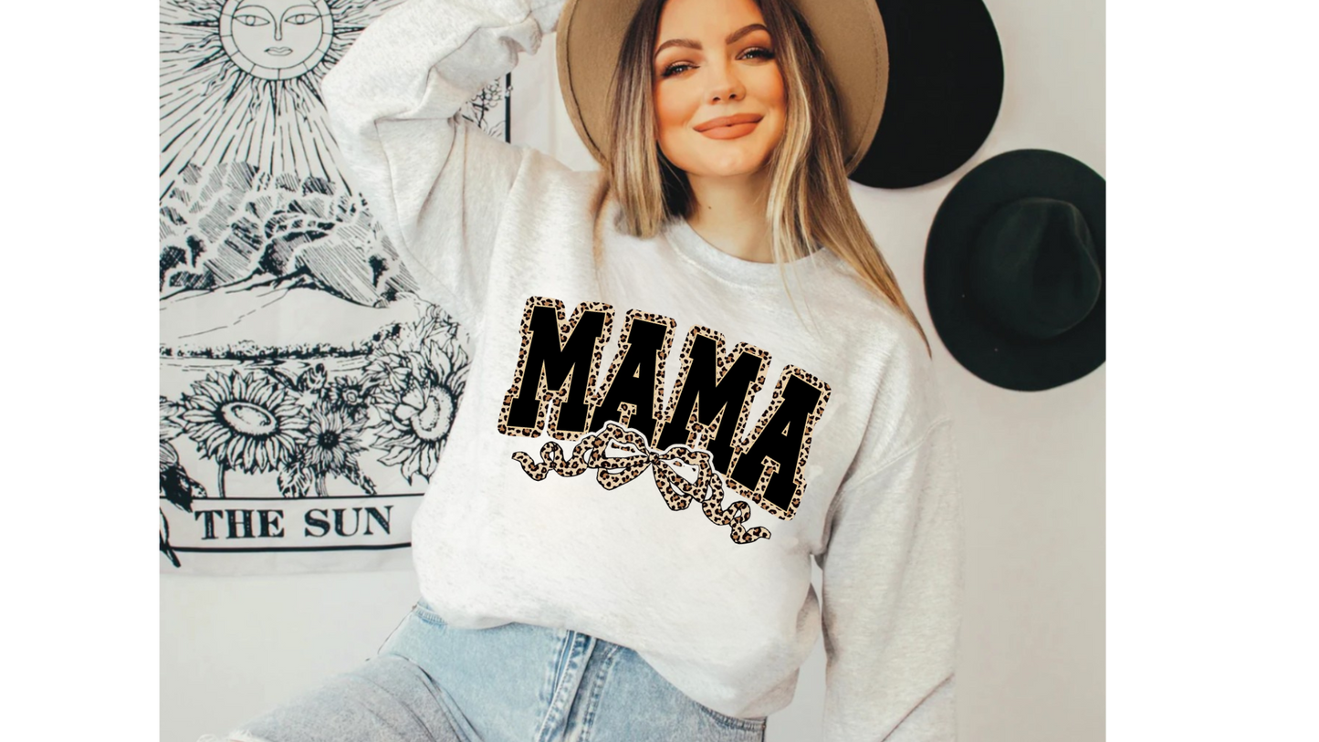 LEOPARD BOW MAMA