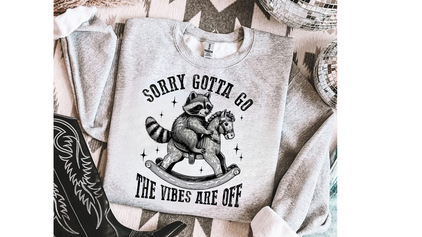 GOTTA GO VIBES ARE OFF-BLACK