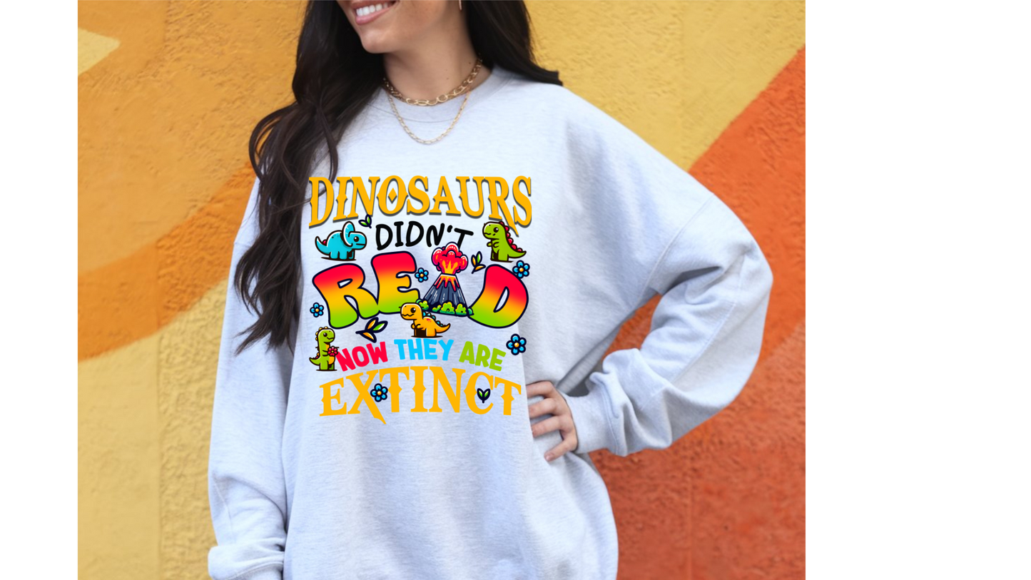 DINOS DIDNT READ