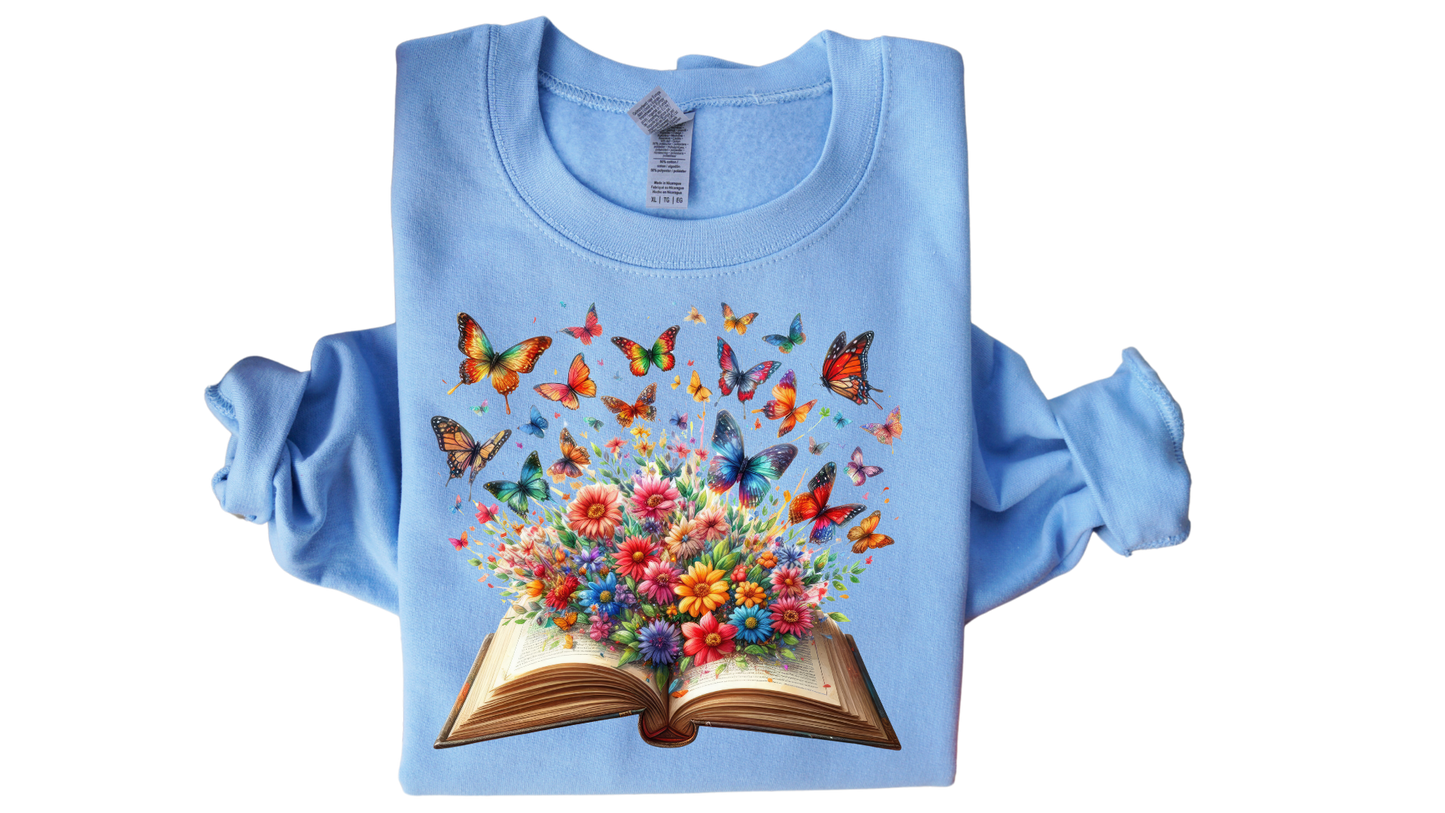BUTTERFLY FLOWERS BOOK