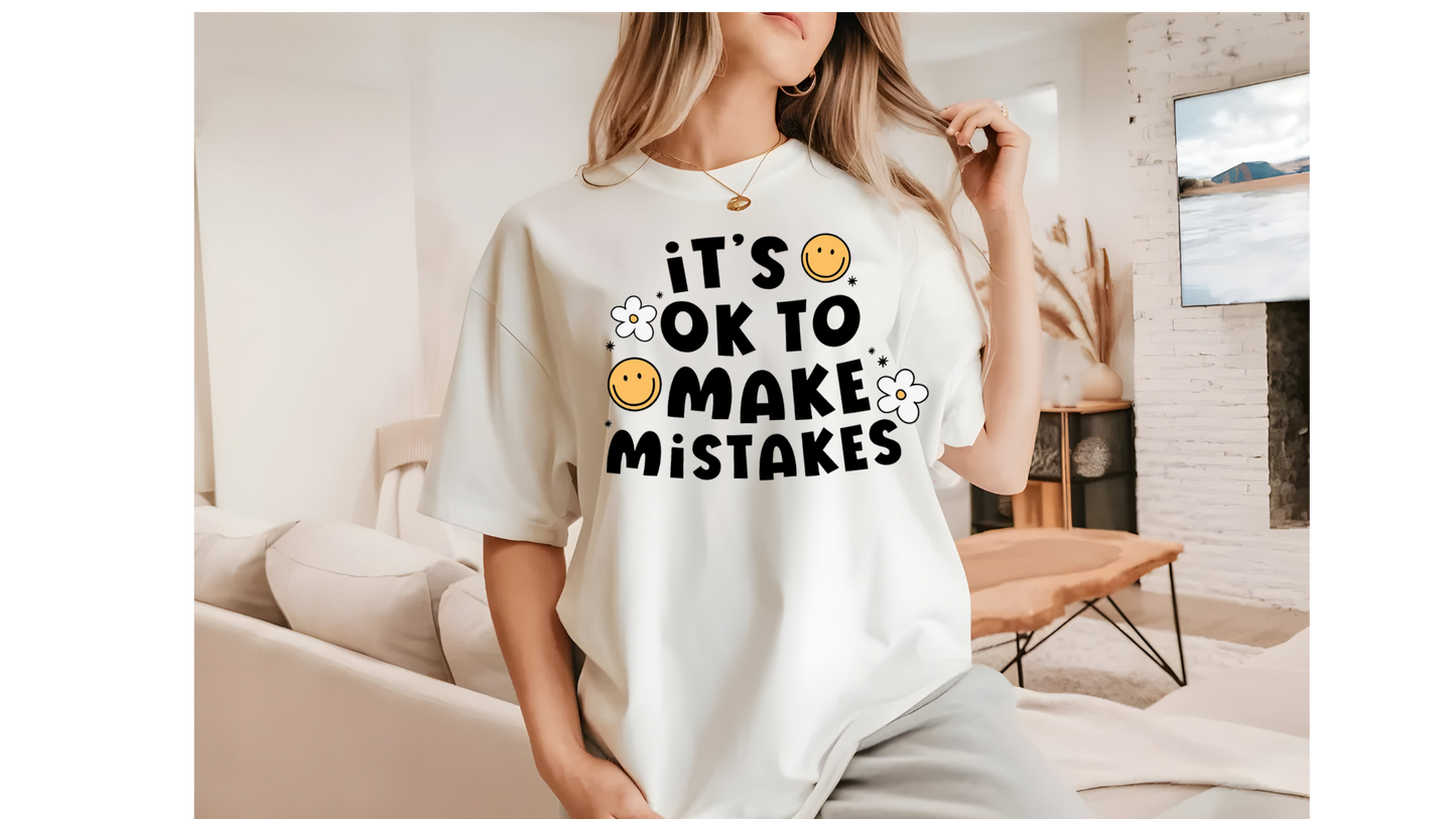 OK TO MAKE MISTAKES