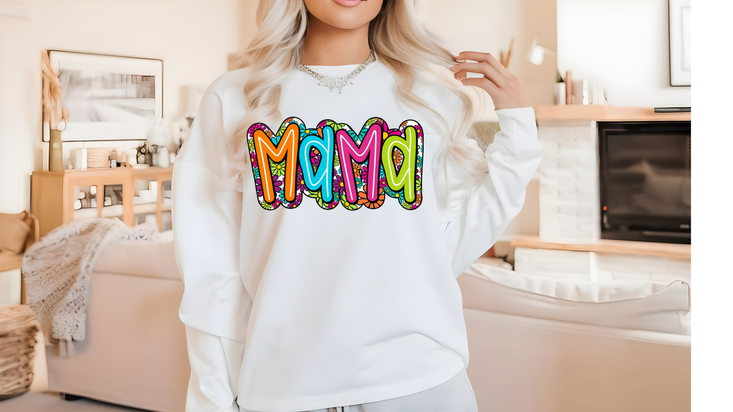 MAMA NEON FLOWERS