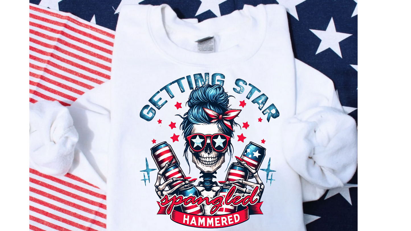 STAR SPANGLED HAMMERED