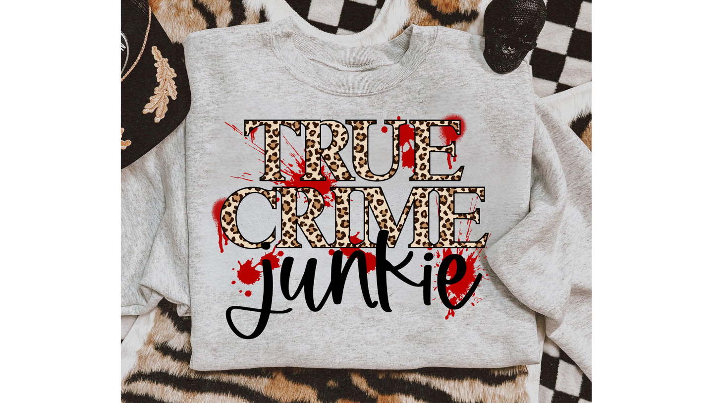 LEOPARD TRUE CRIME JUNKIE