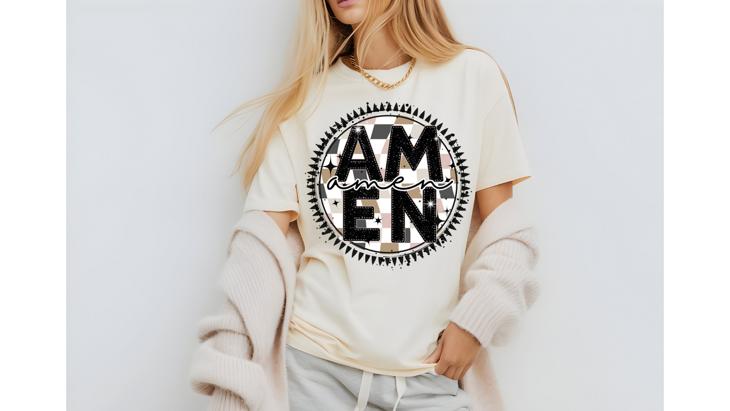CHECKERED AMEN