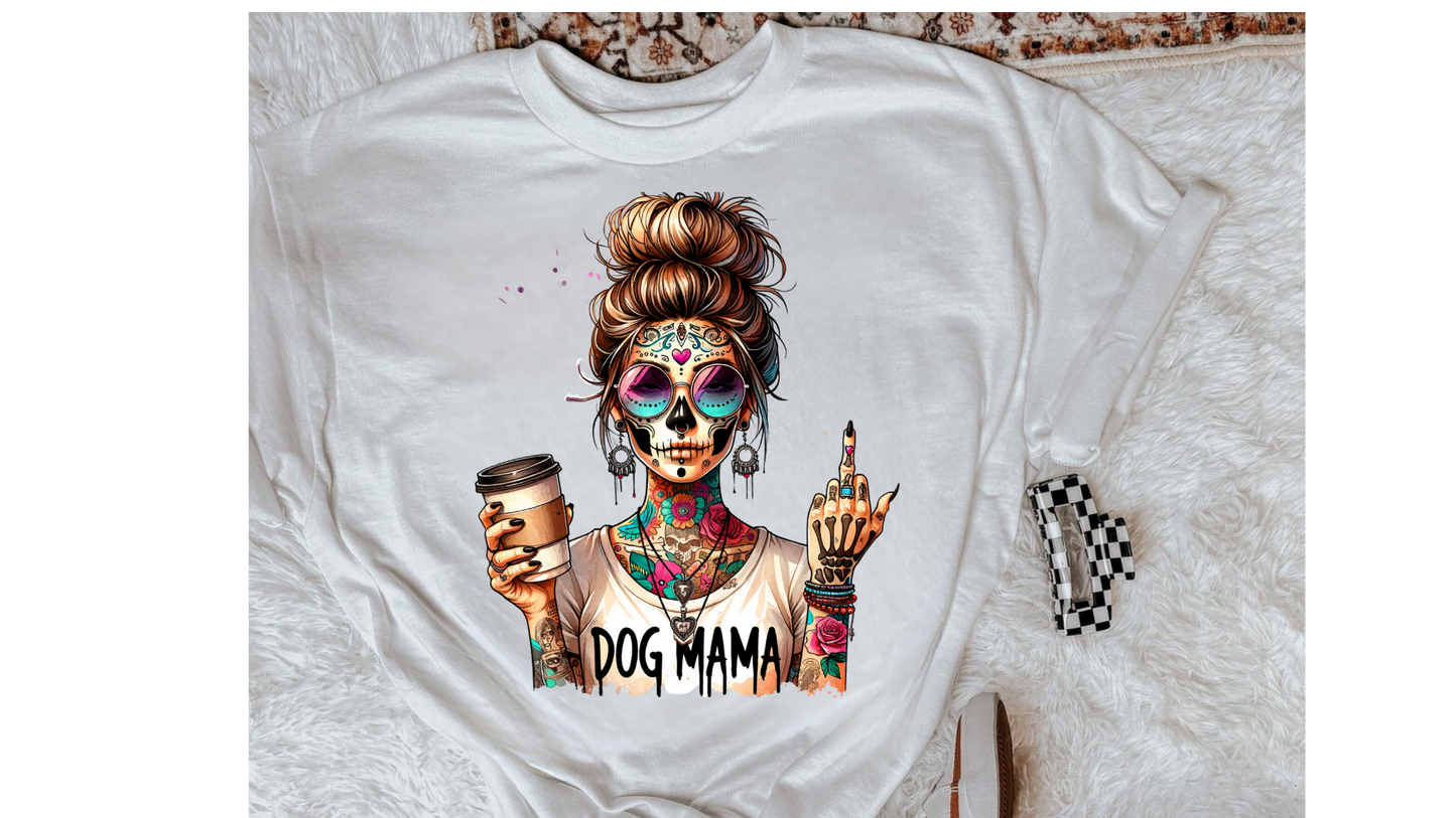 DOG MAMA SUGAR SKULL