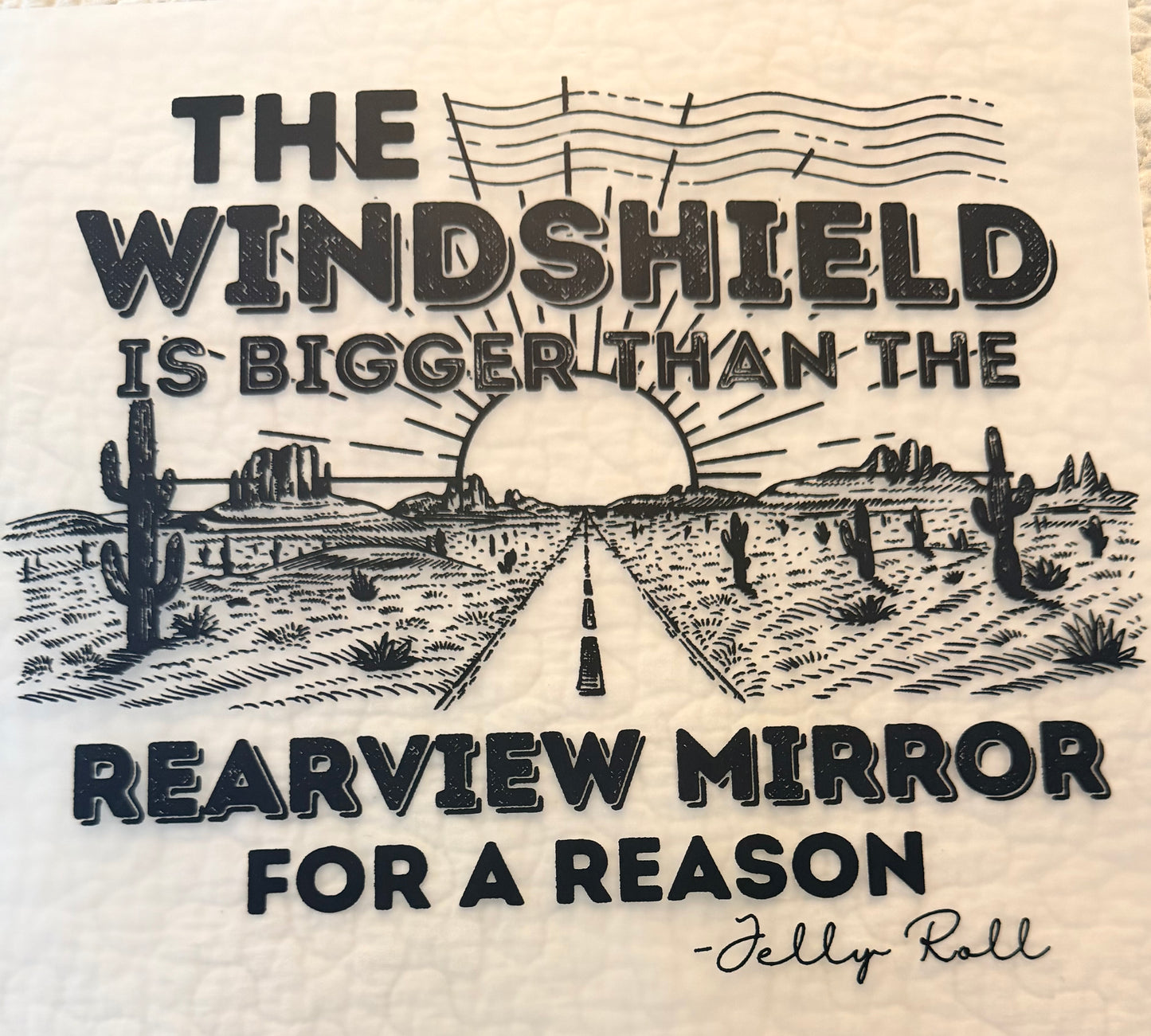 Windshield is bigger