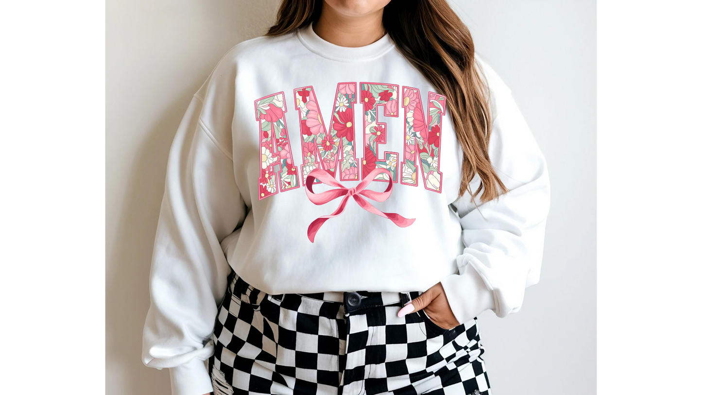 FLORAL BOW AMEN