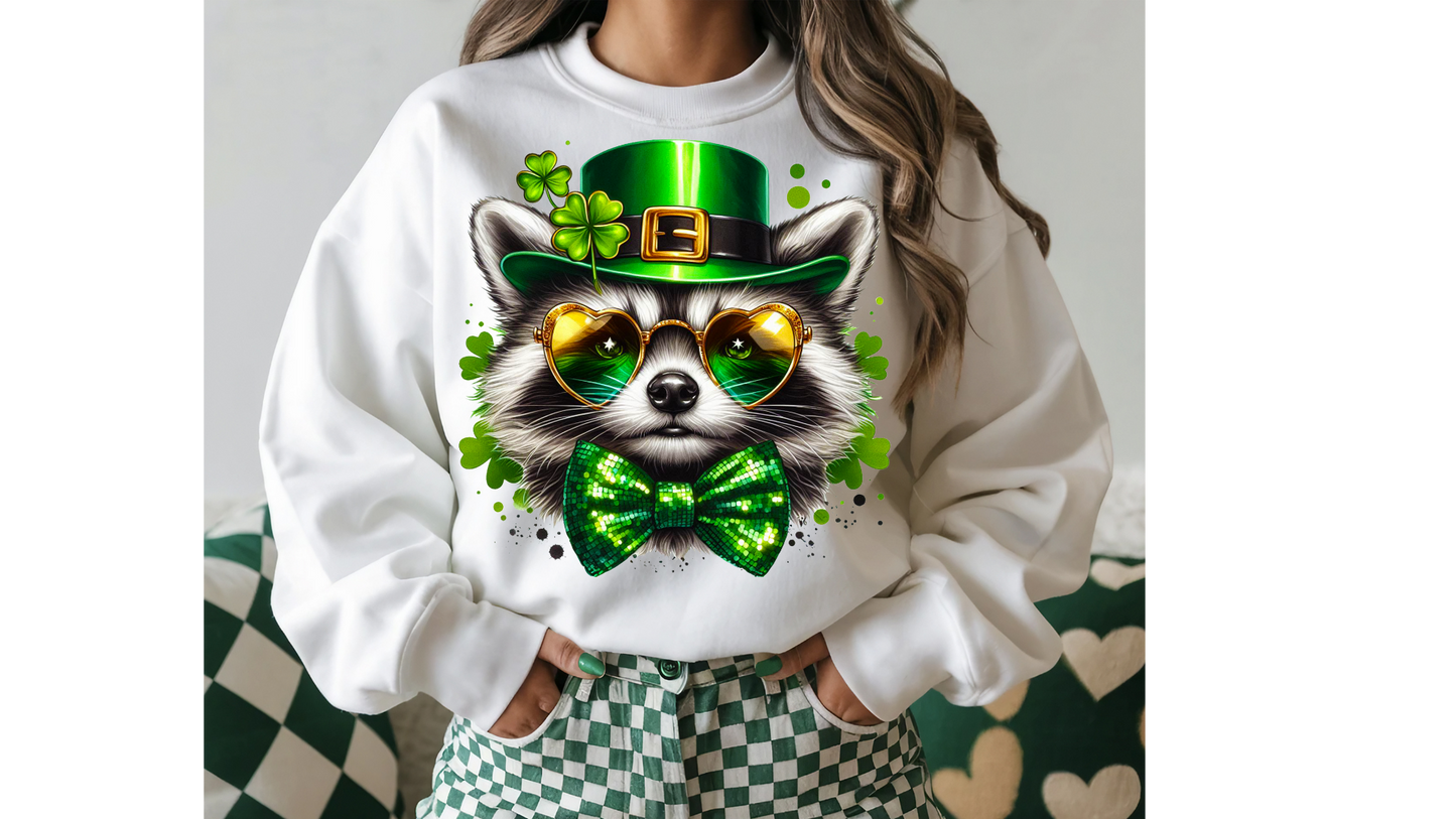 ST PATTYS RACCOON