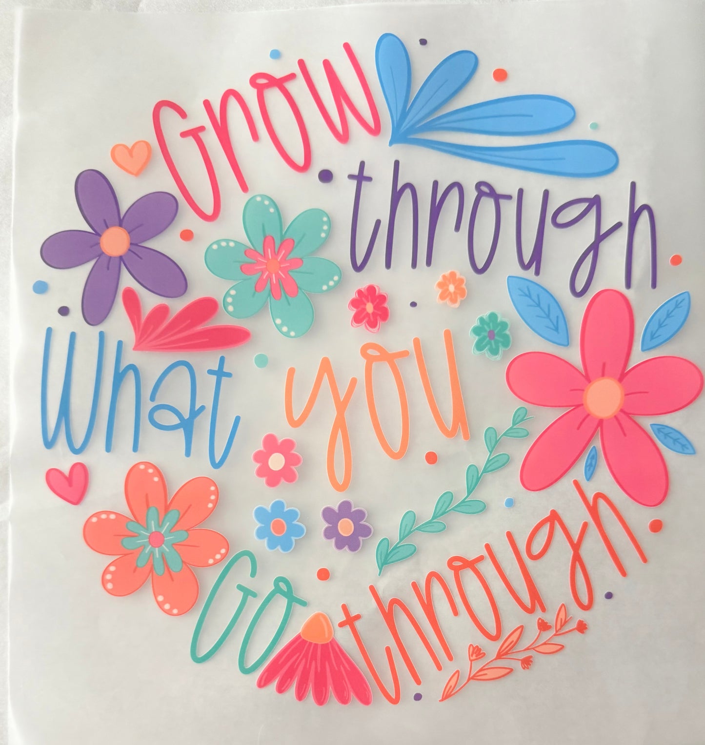 Grow through