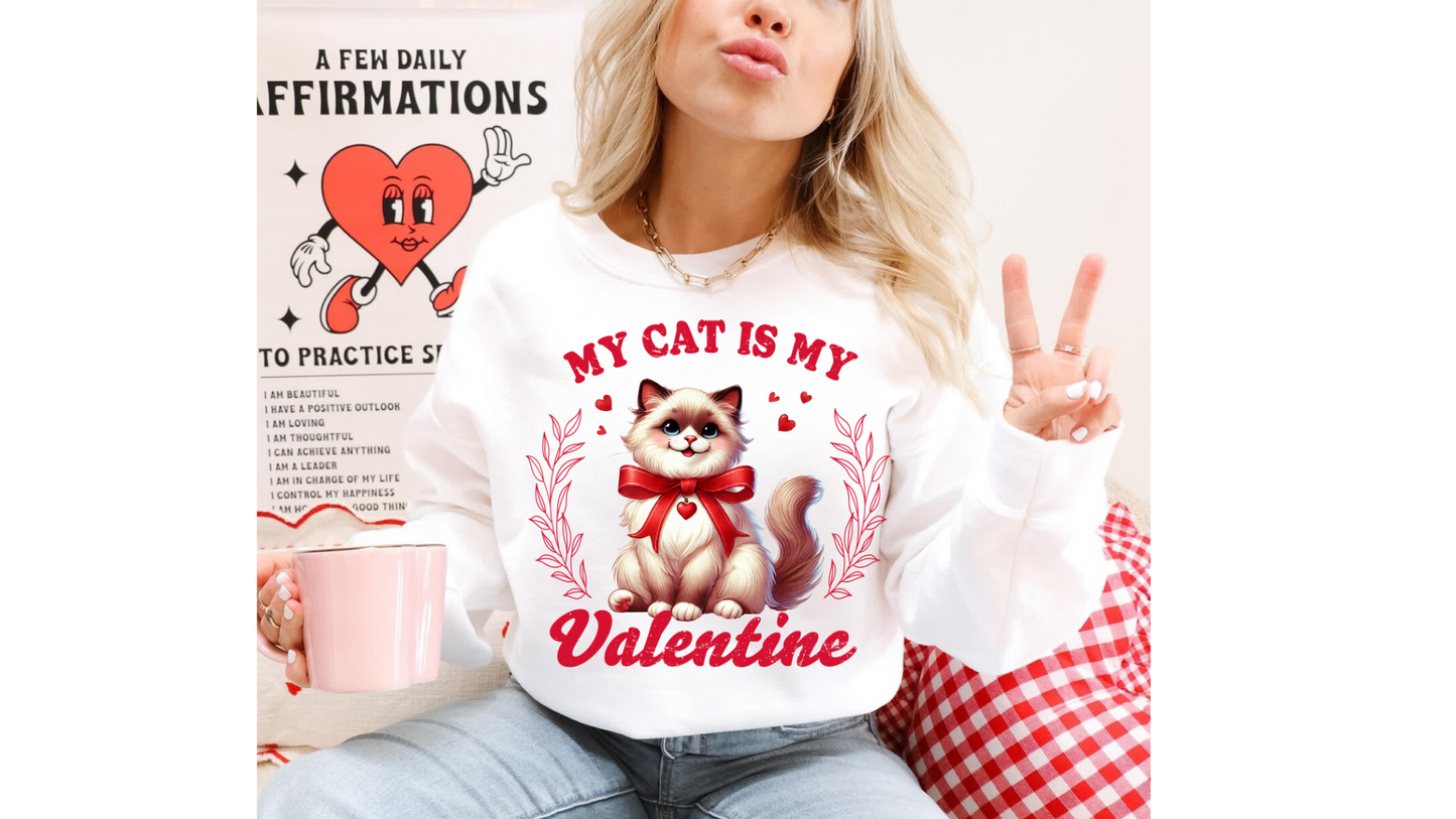 CAT IS MY VALENTINE