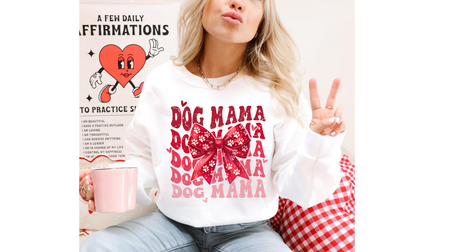 STACKED DOG MAMA BOW