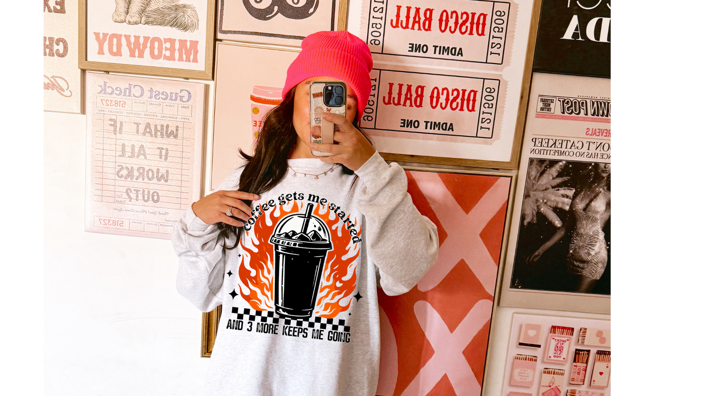 COFFEE GETS ME STARTED