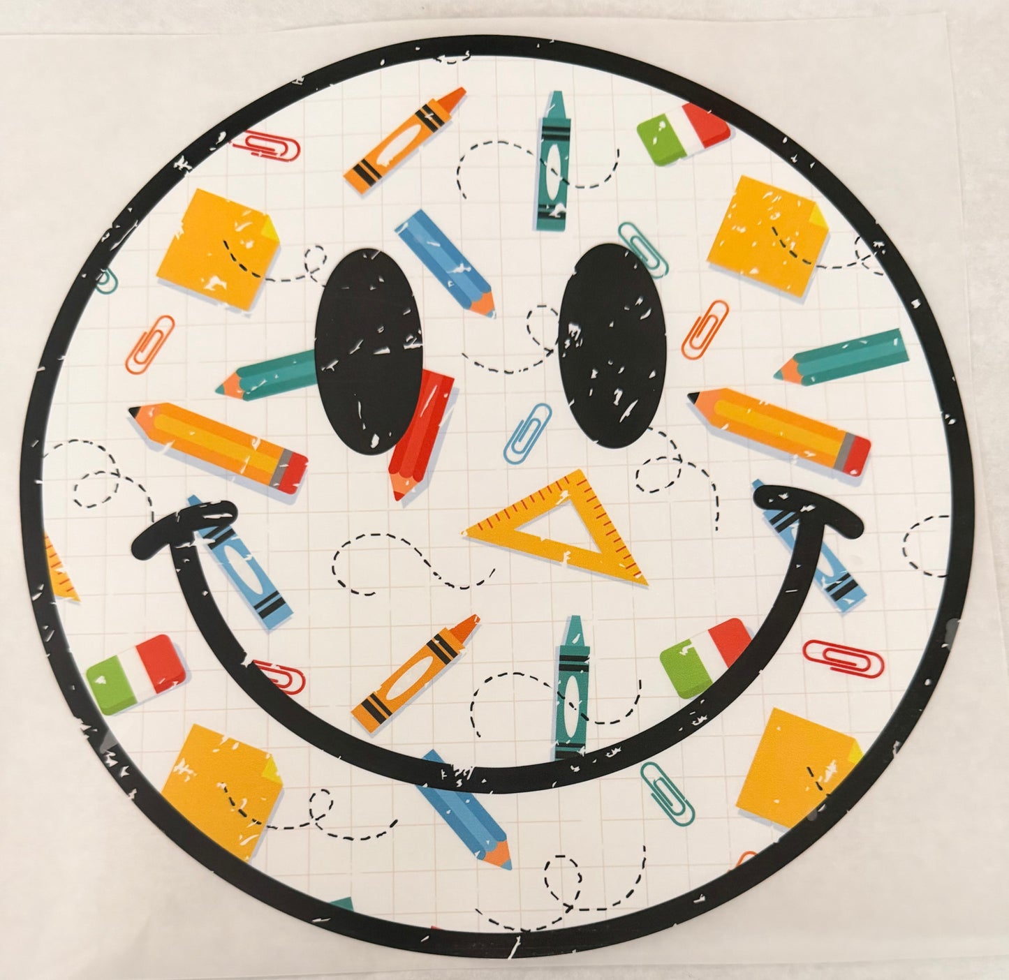 School supply smiley