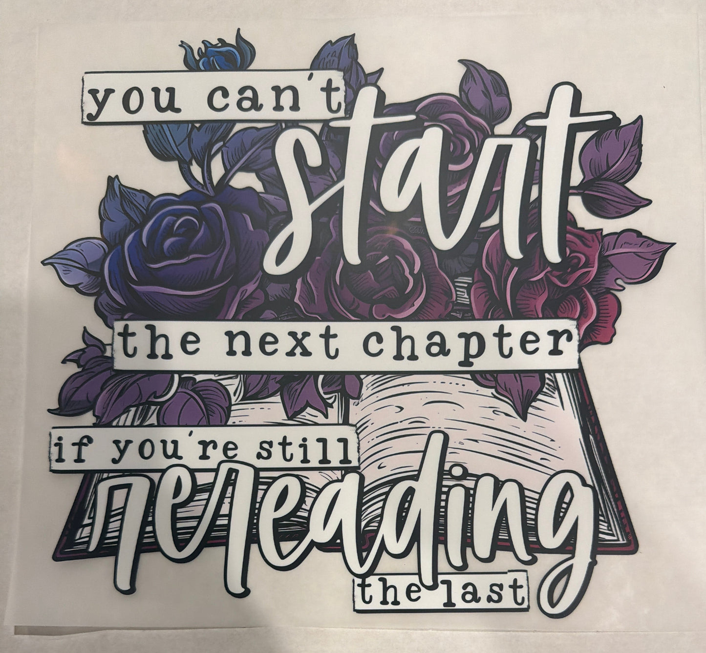 Start next chapter
