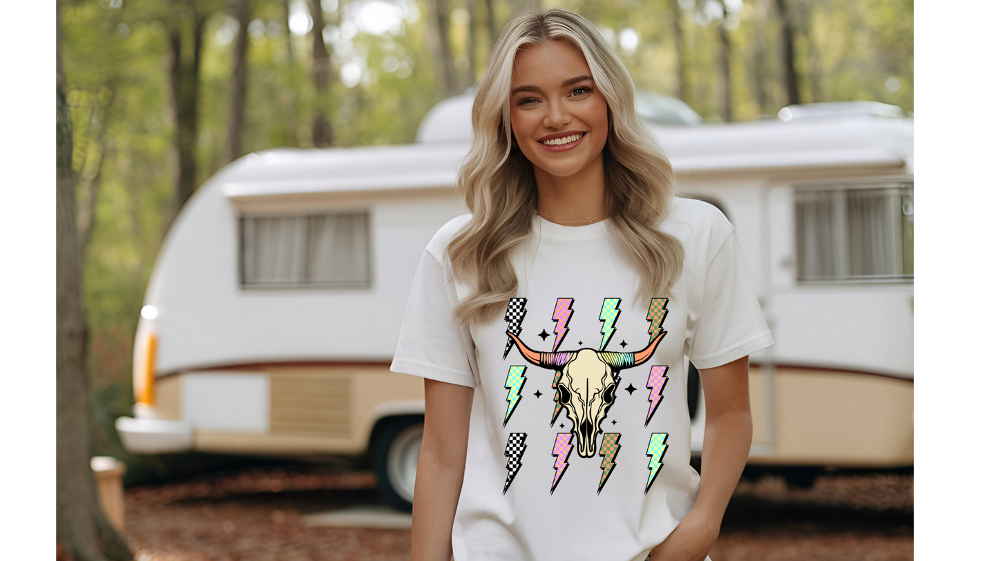 LIGHTNING BOLT SKULL