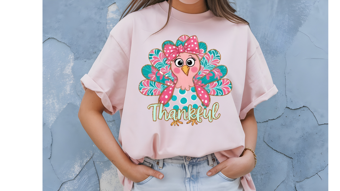 COLORFUL PRINT TURKEY