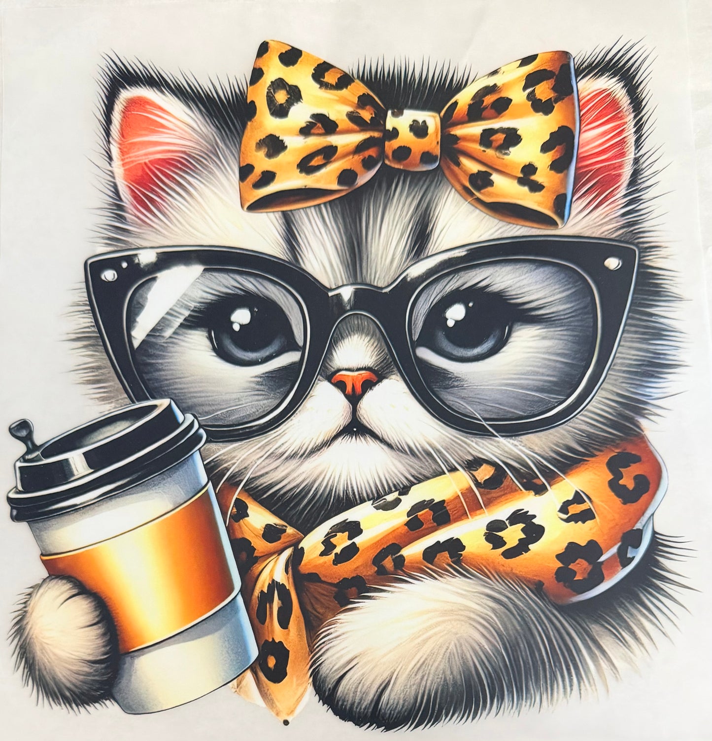 Gray leopard cat