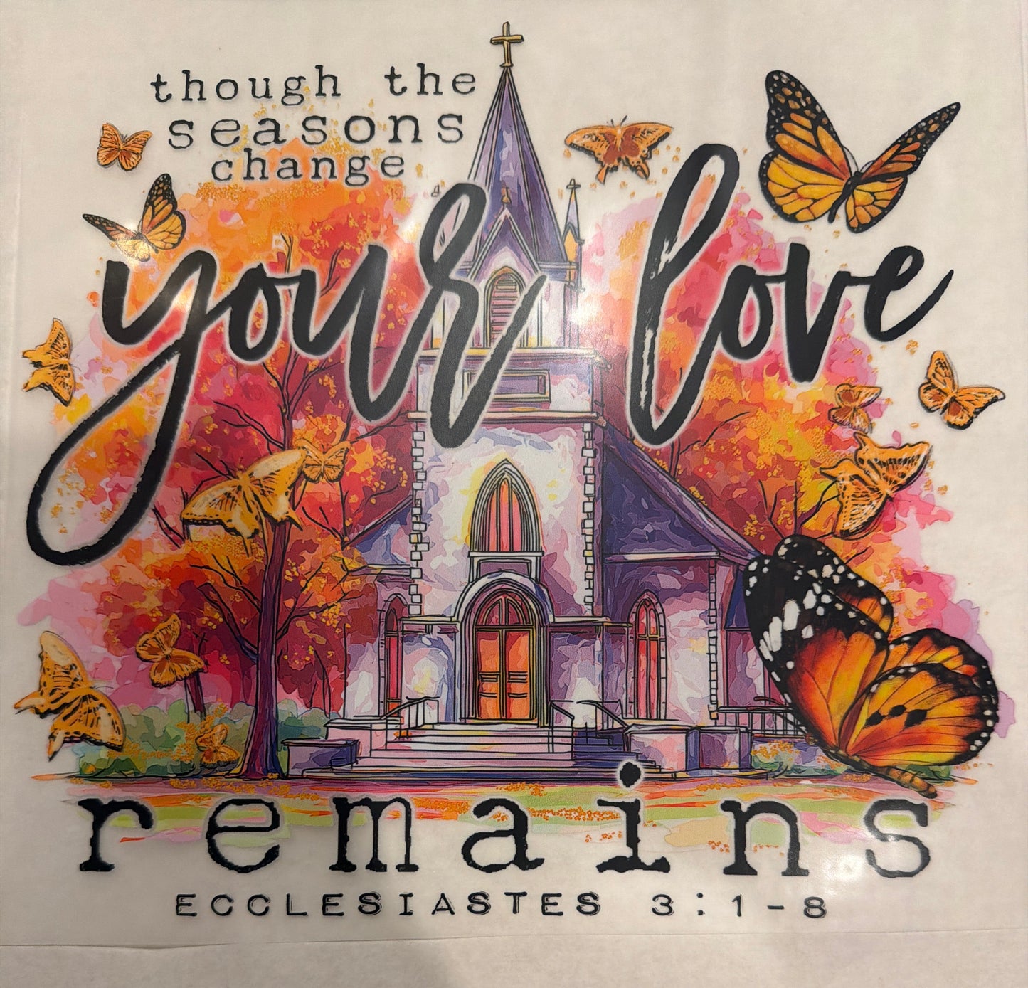 Your love remains
