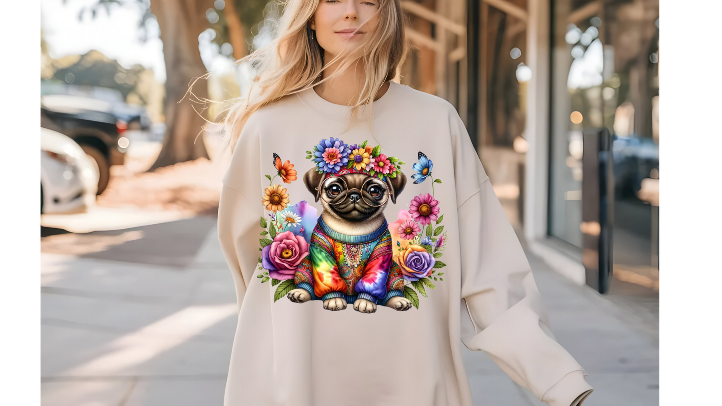 BOHO HIPPIE PUG