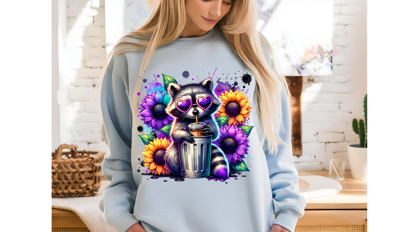 FLORAL RACCOON