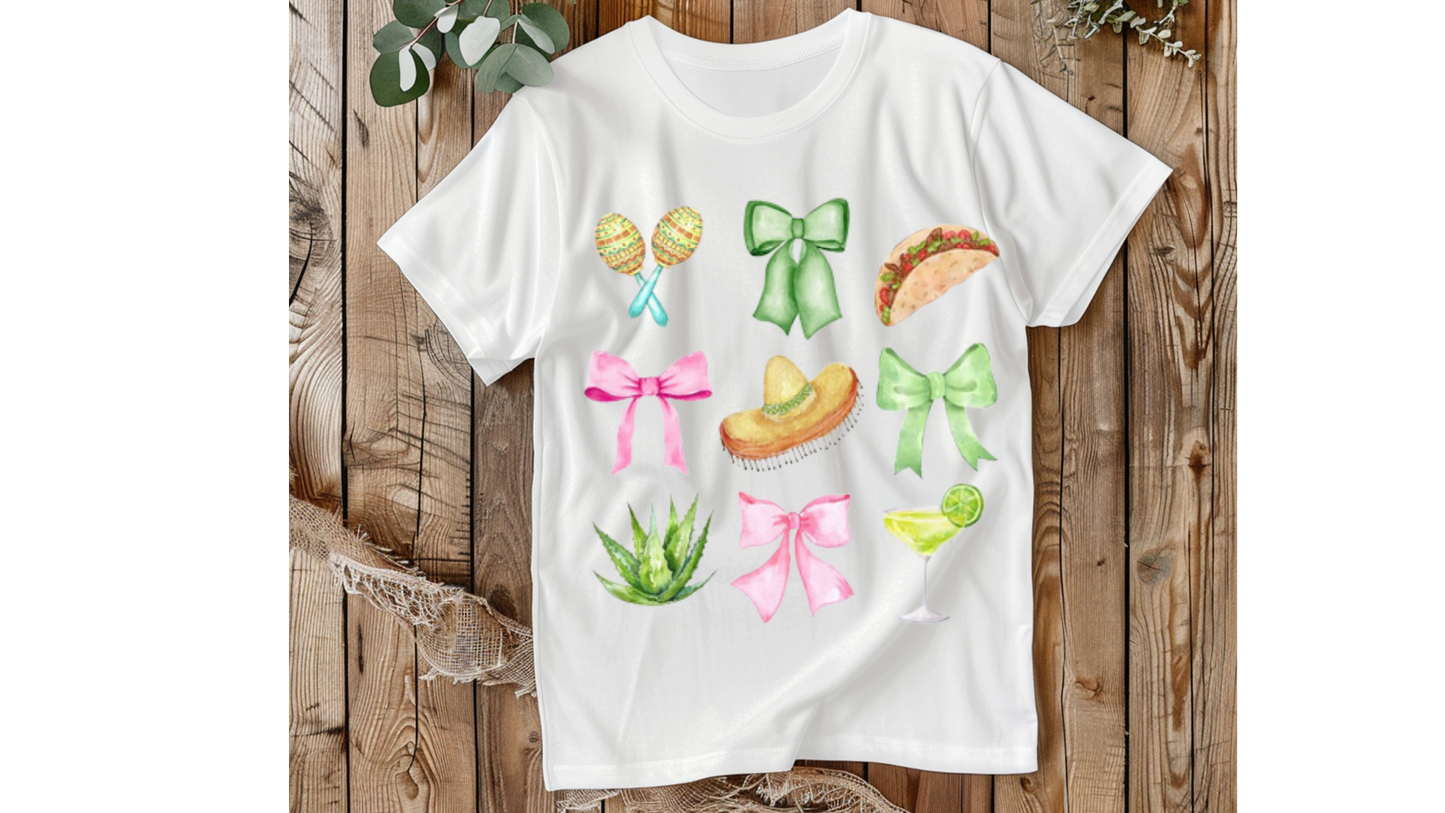 CINCO DE MAYO COQUETTE BOWS