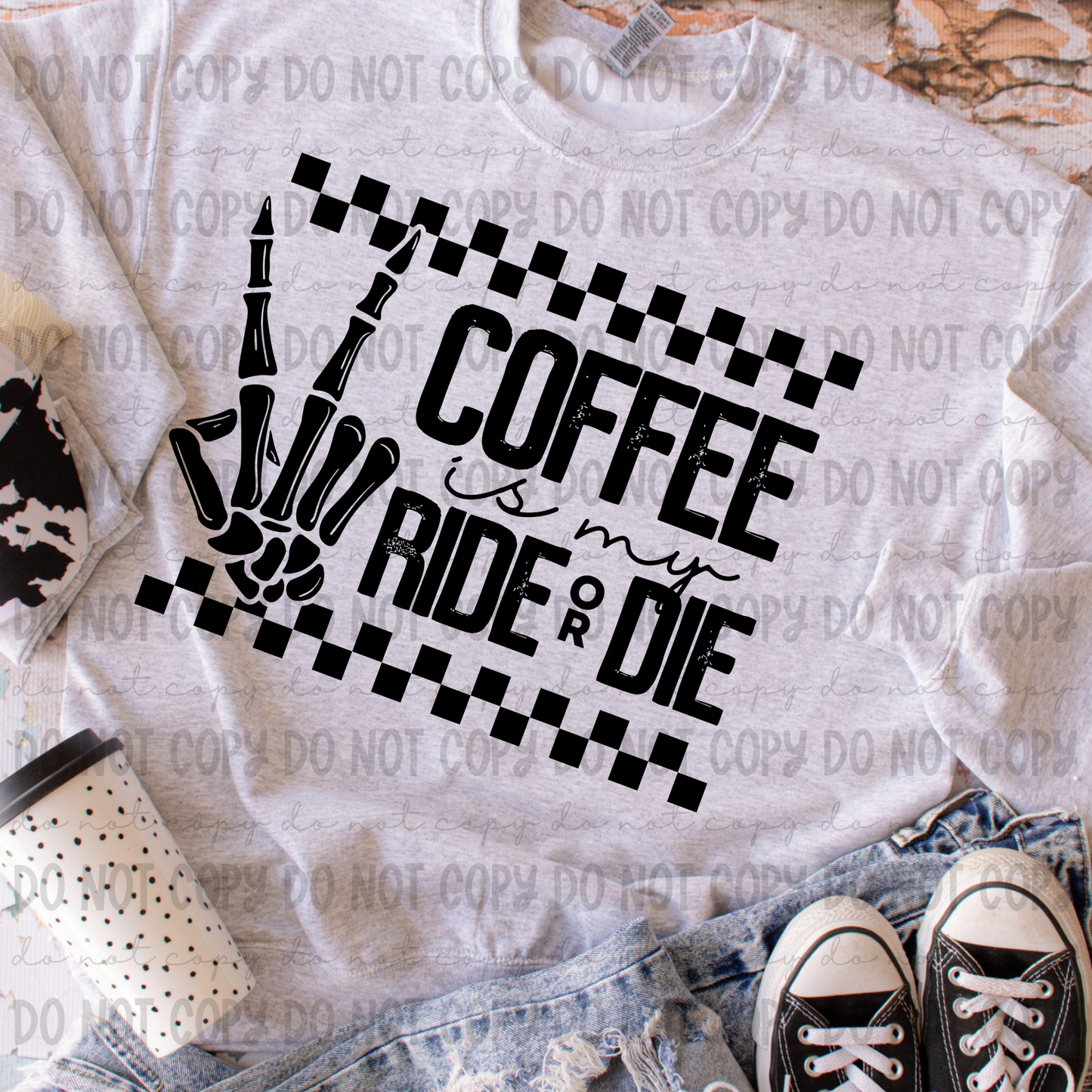 COFFEE IS MY RIDE OR D*E