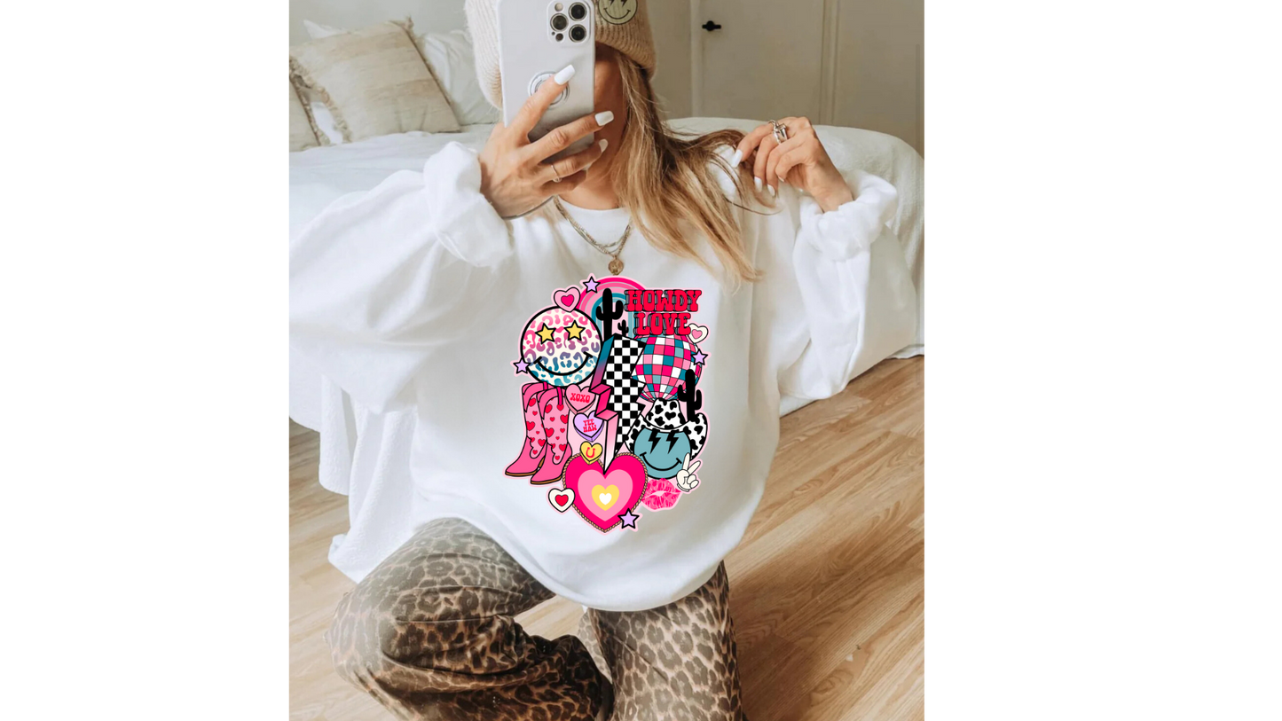 RETRO WESTERN COLLAGE