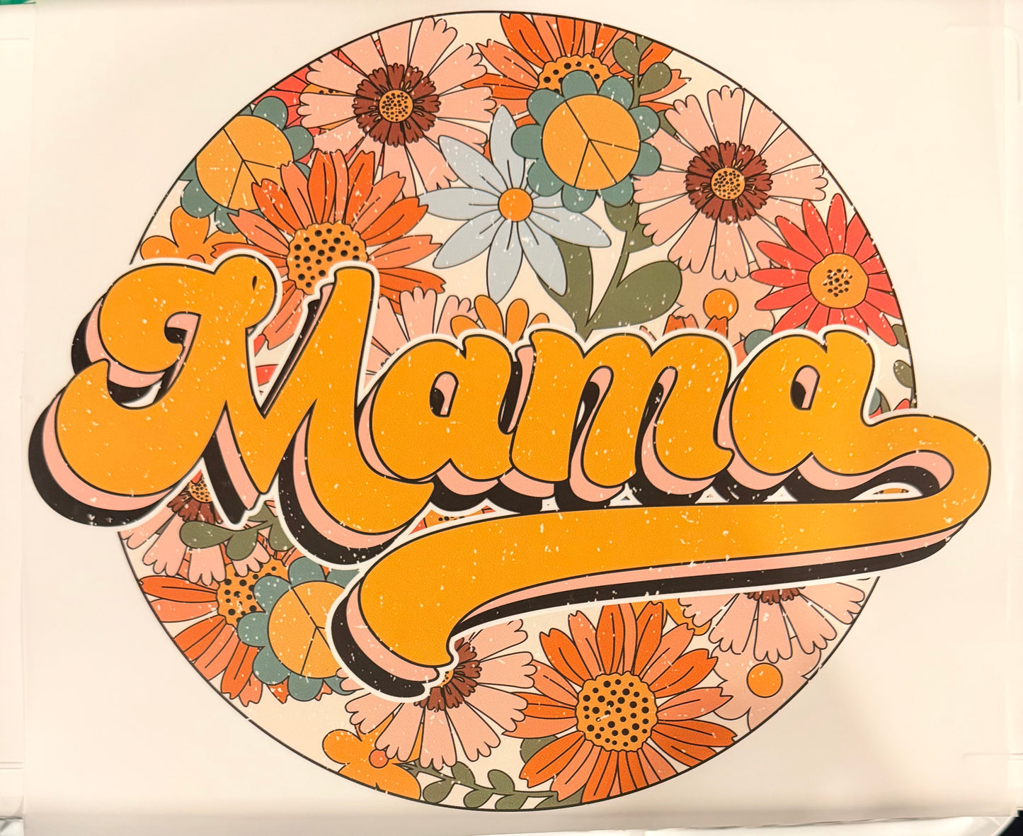 Floral mama retro