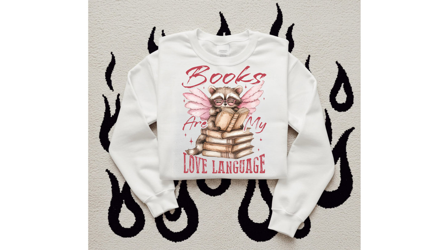 BOOKS ARE MY LOVE LANGUAGE