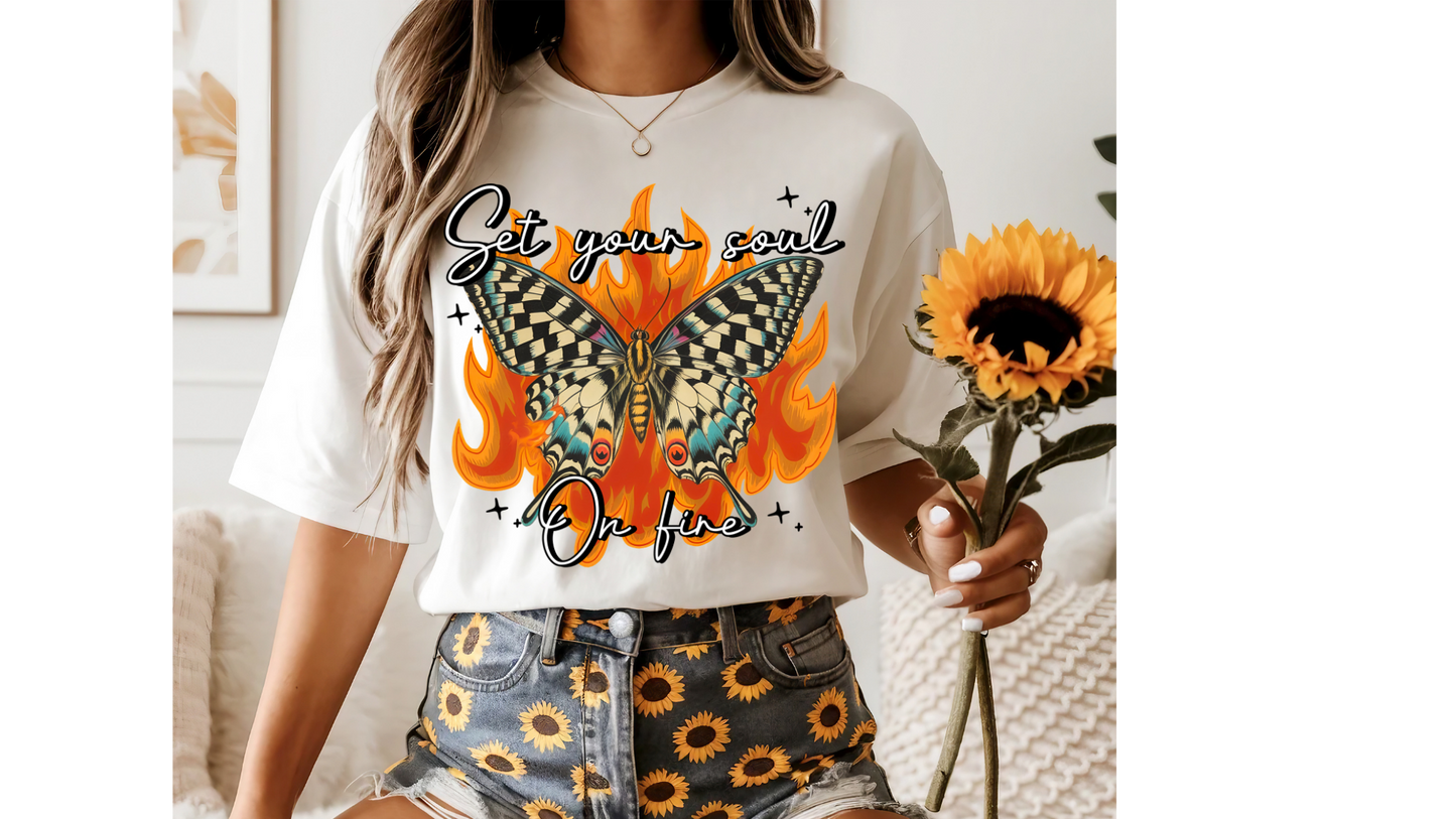 SET YOUR SOUL ON FIRE