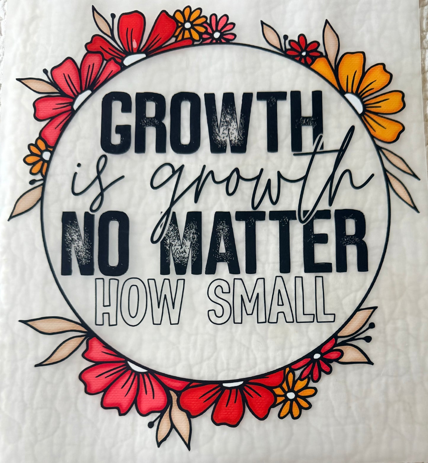 Growth is growth