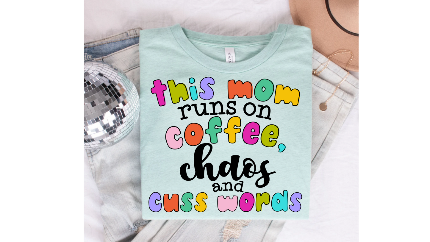 COFFEE CHAOS CUSS WORDS