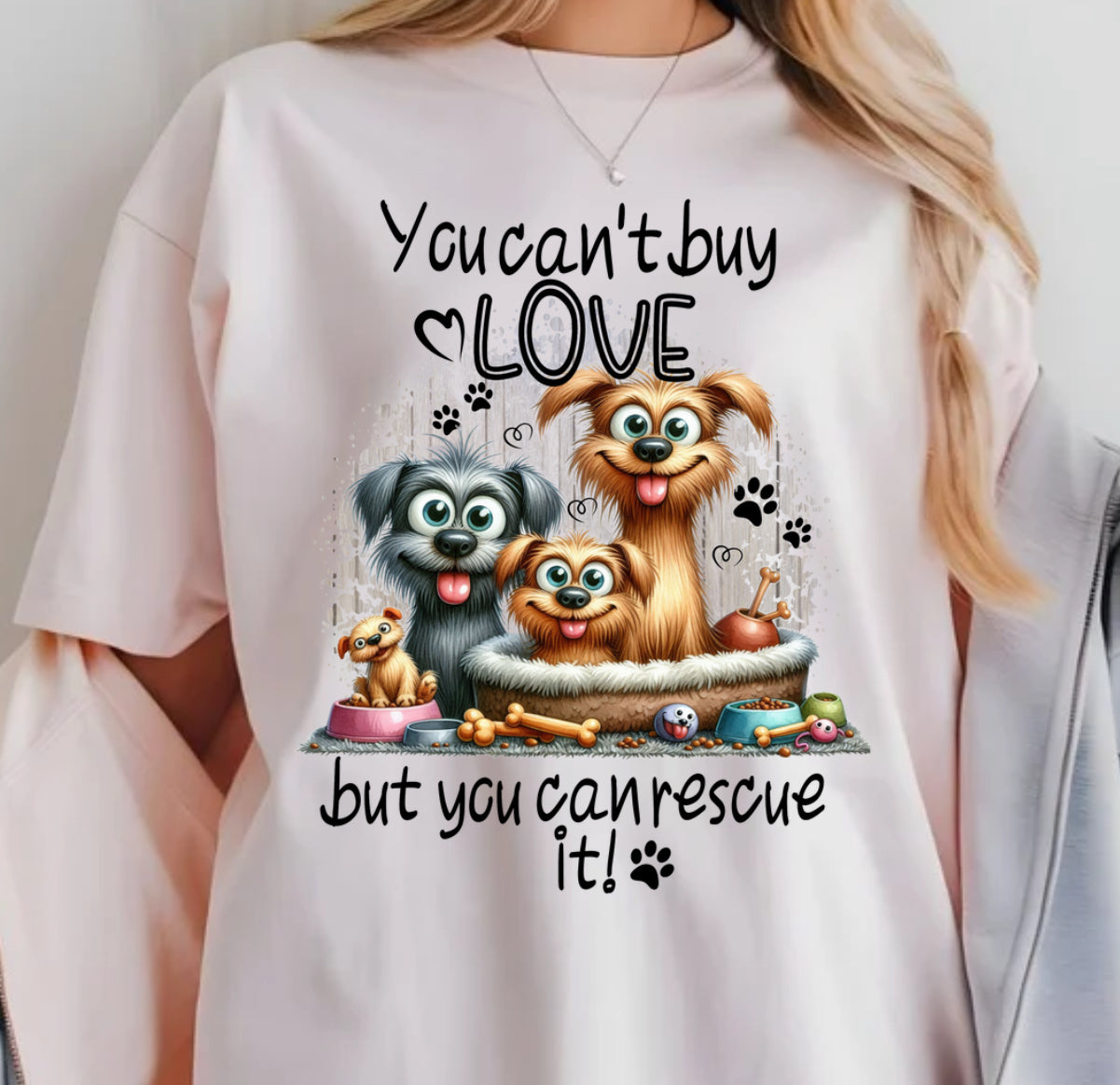 CANT BUY LOVE, RESCUE IT