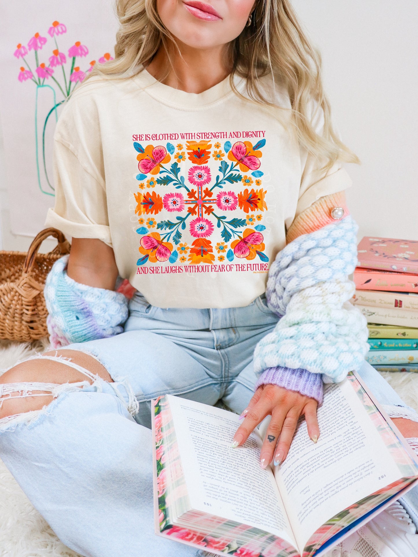 CLOTHED WITH STRENGTH AND DIGNITY