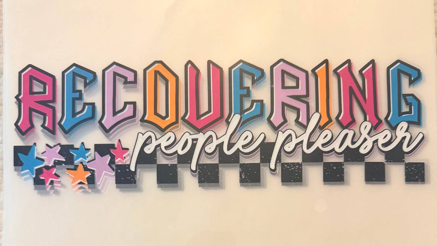 Recovering people pleaser