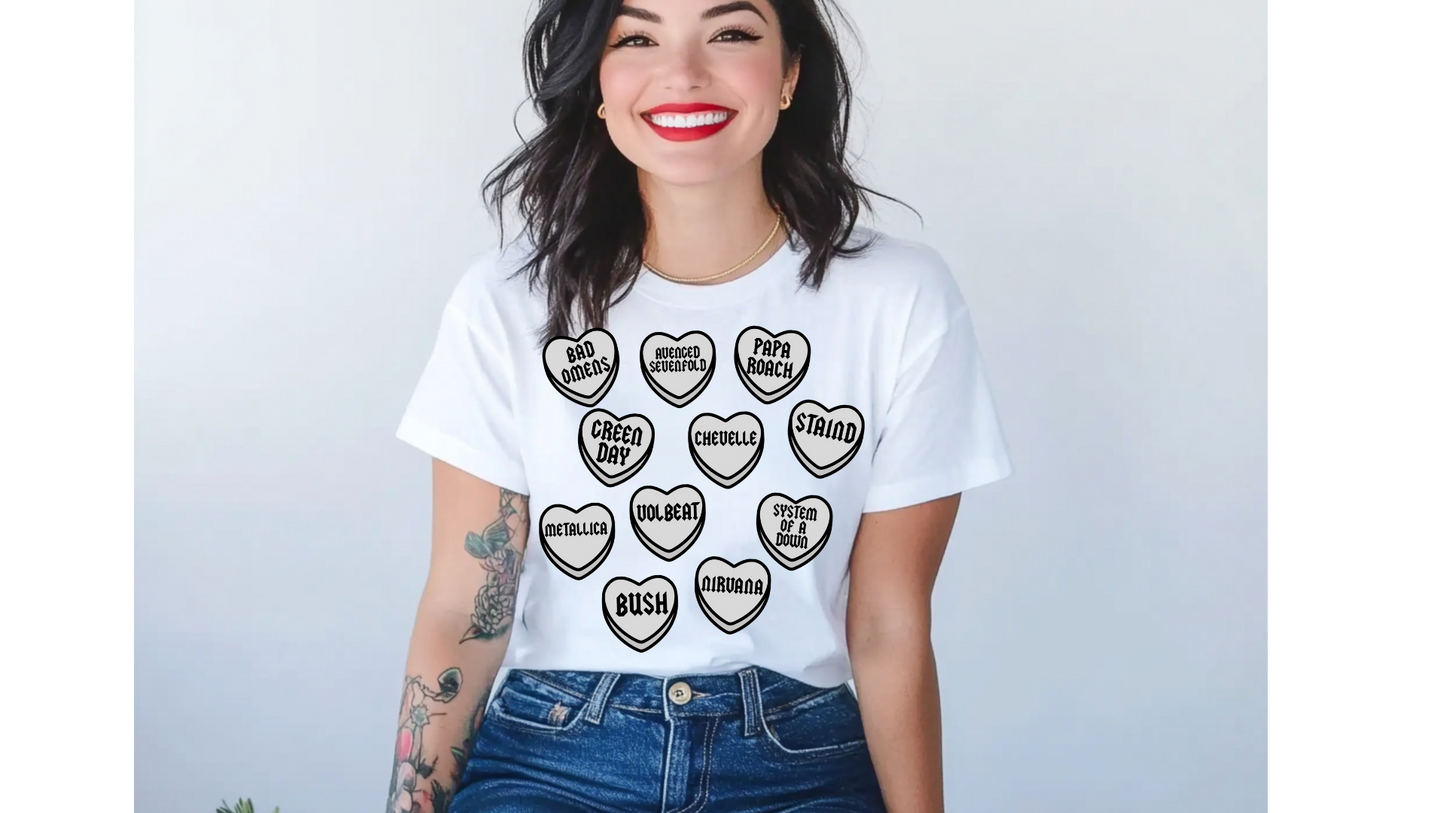 ROCK MUSIC HEARTS