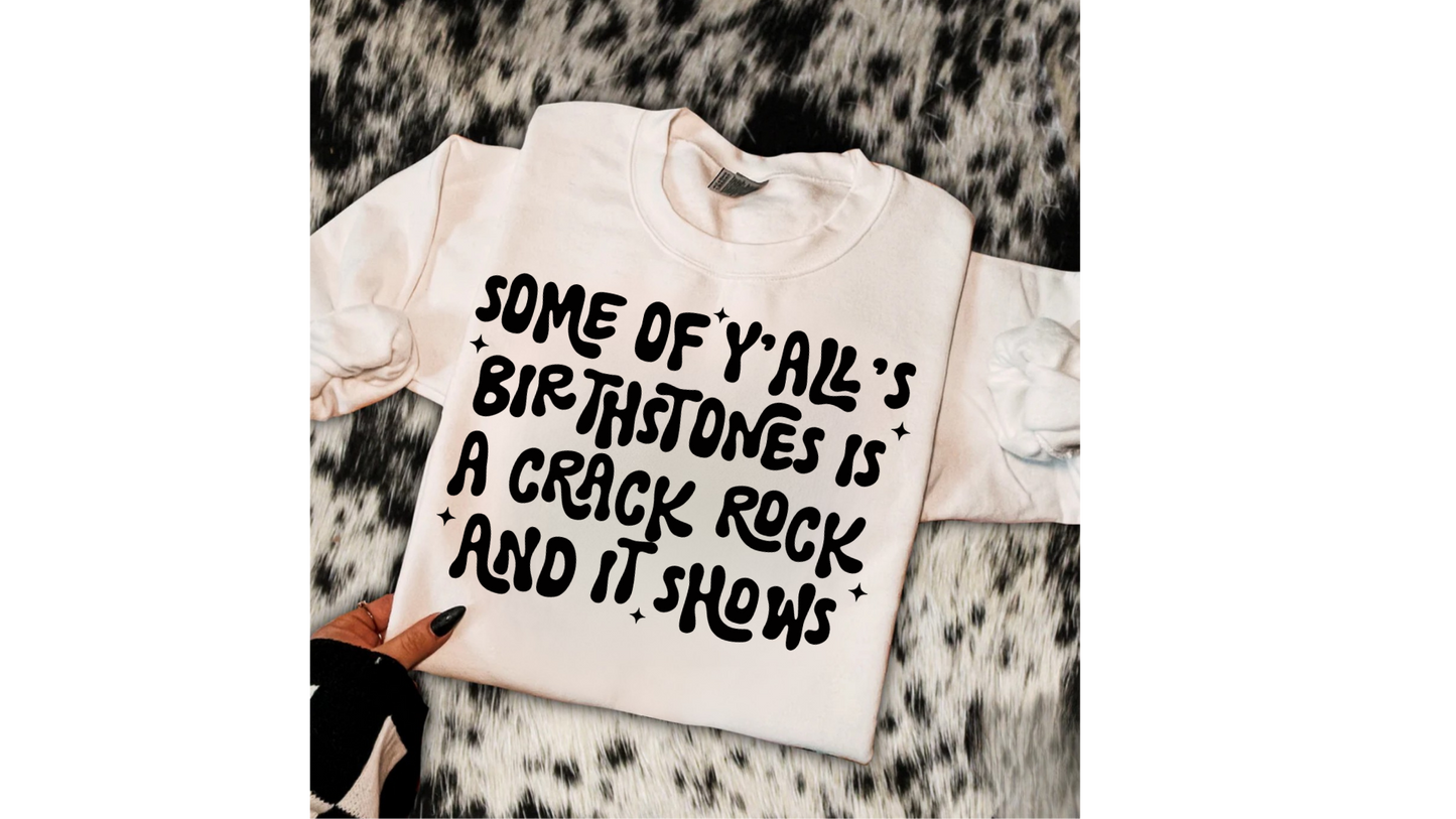 BIRTHSTONE CRACK ROCK