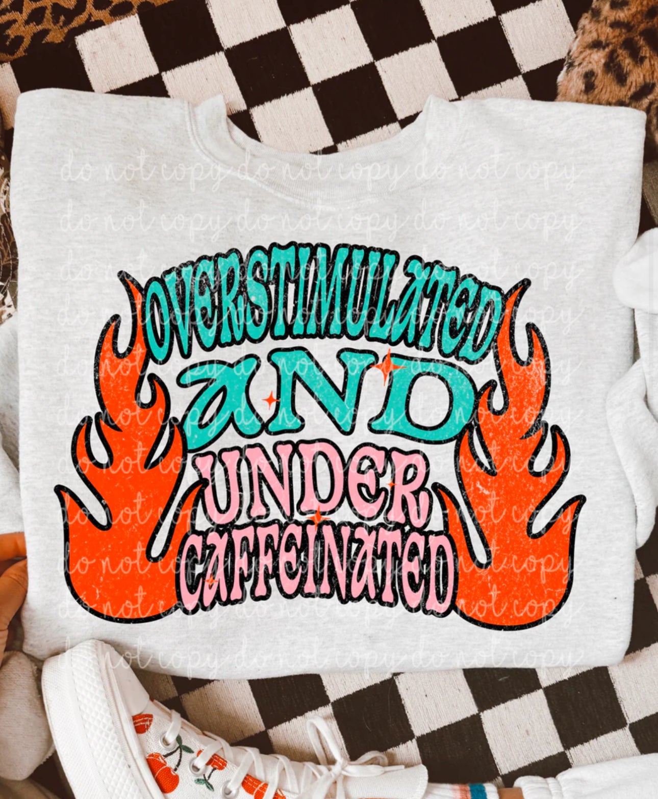 OVERSTIMULATED AND UNDER CAFFEINATED