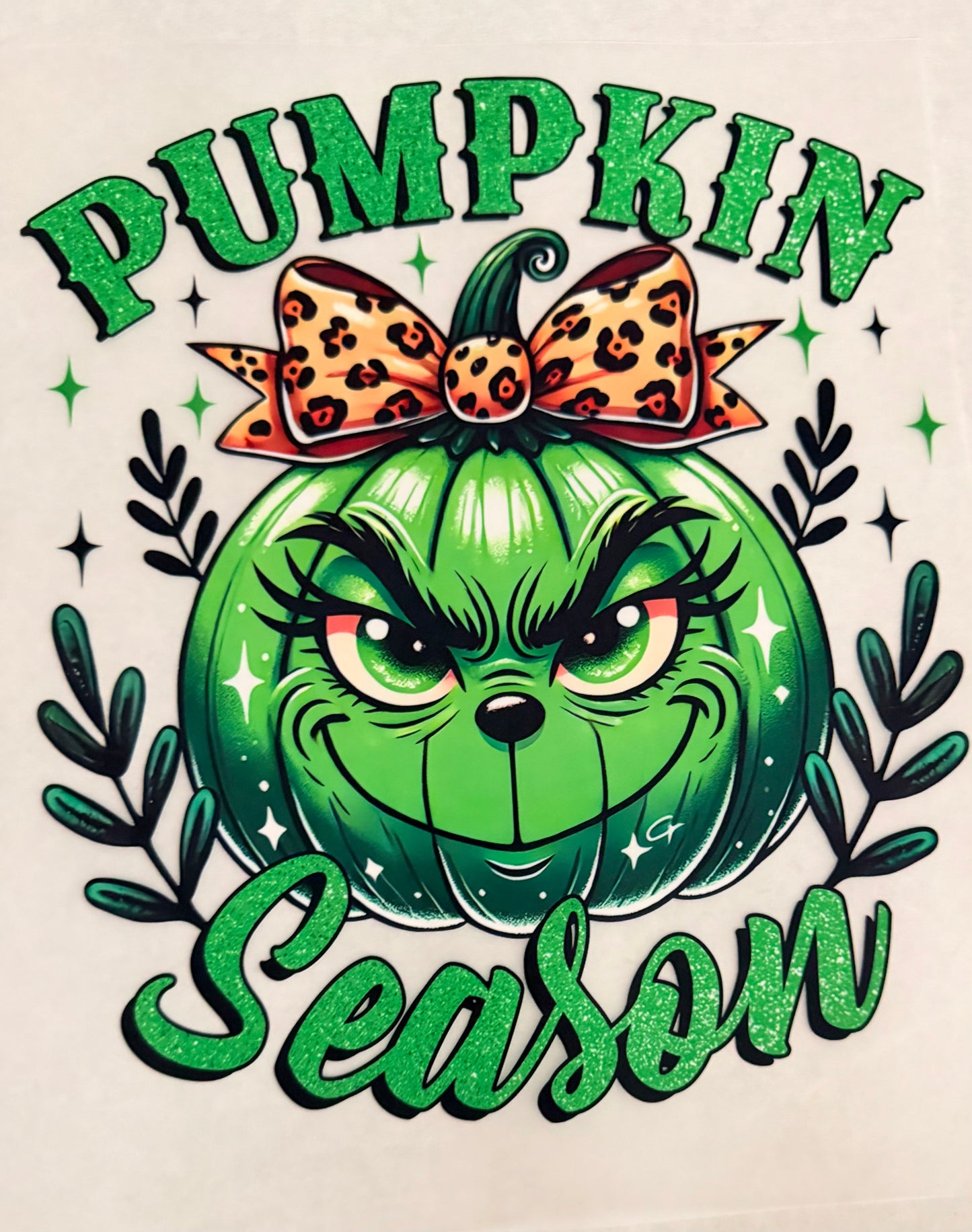 Pumpkin season green man