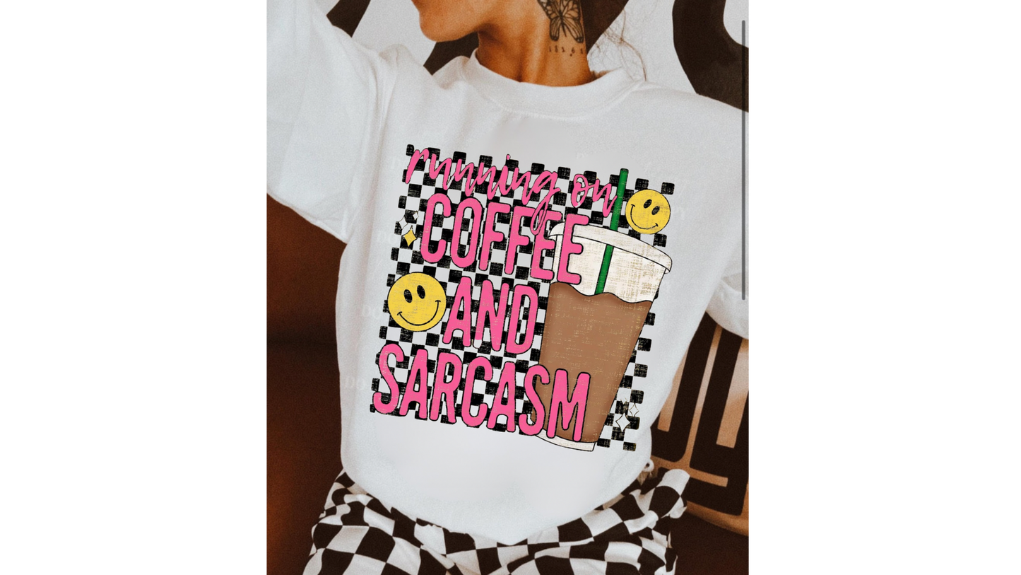 CHECKERED COFFEE SARCASM