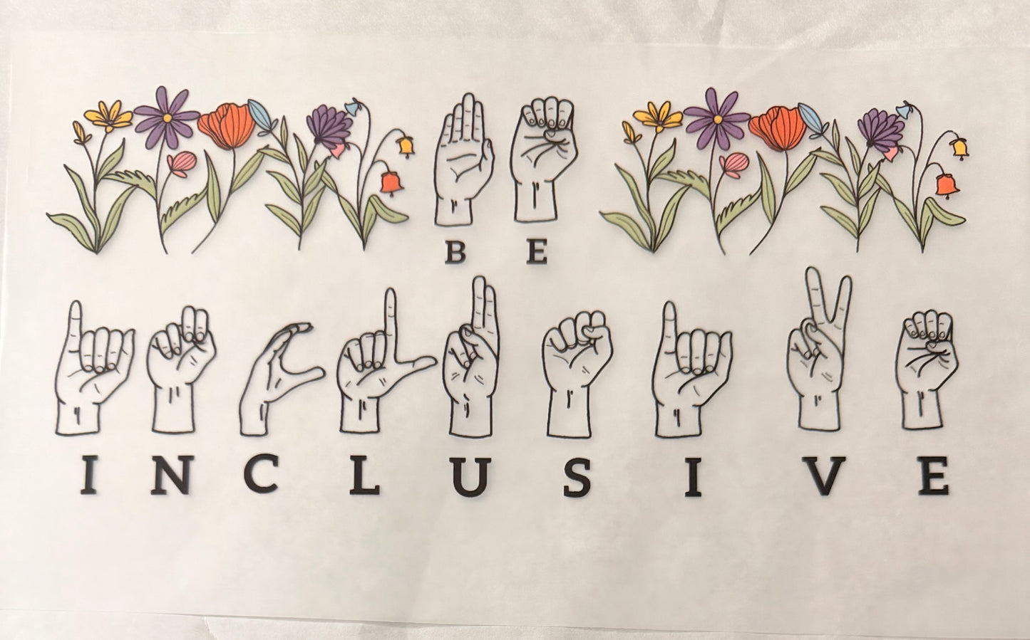 Be inclusive