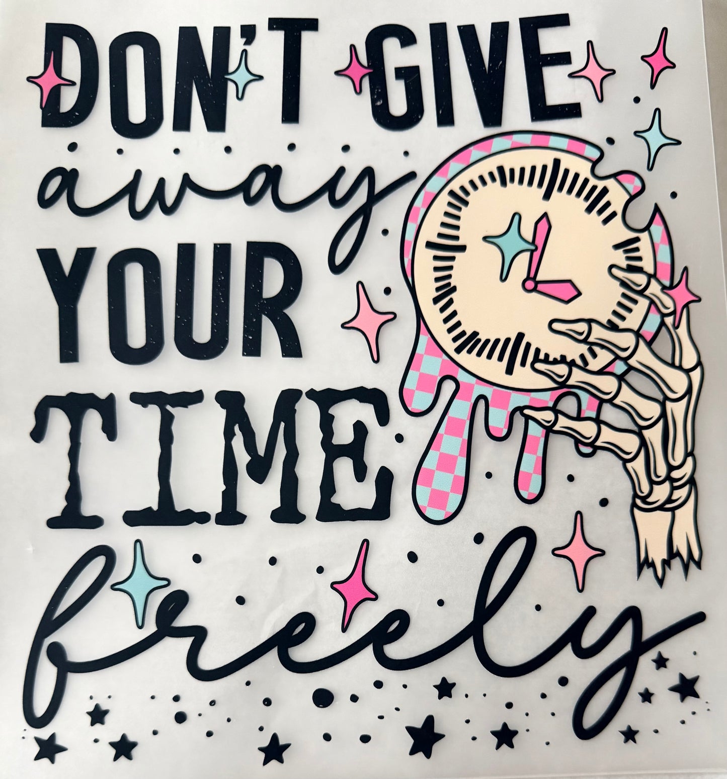 Don’t give away your time