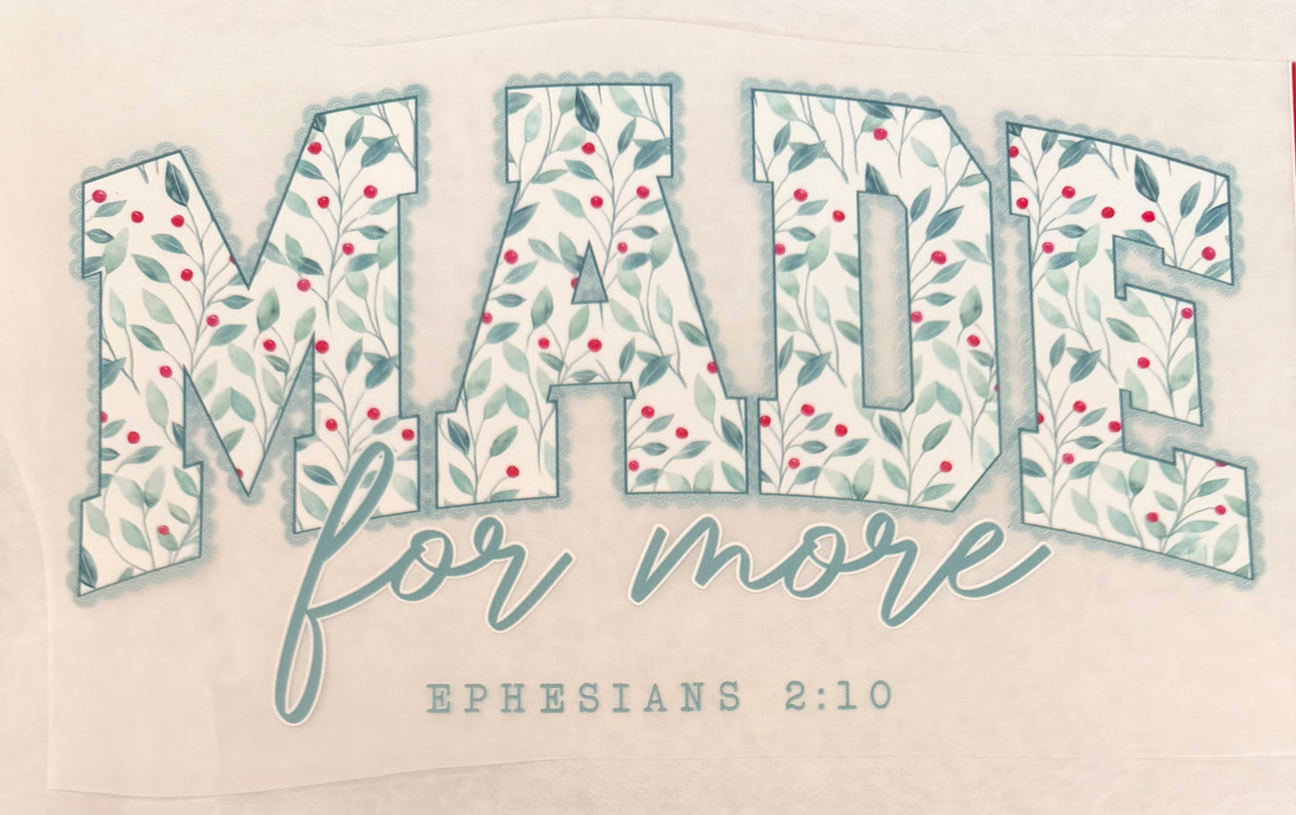 Made for more